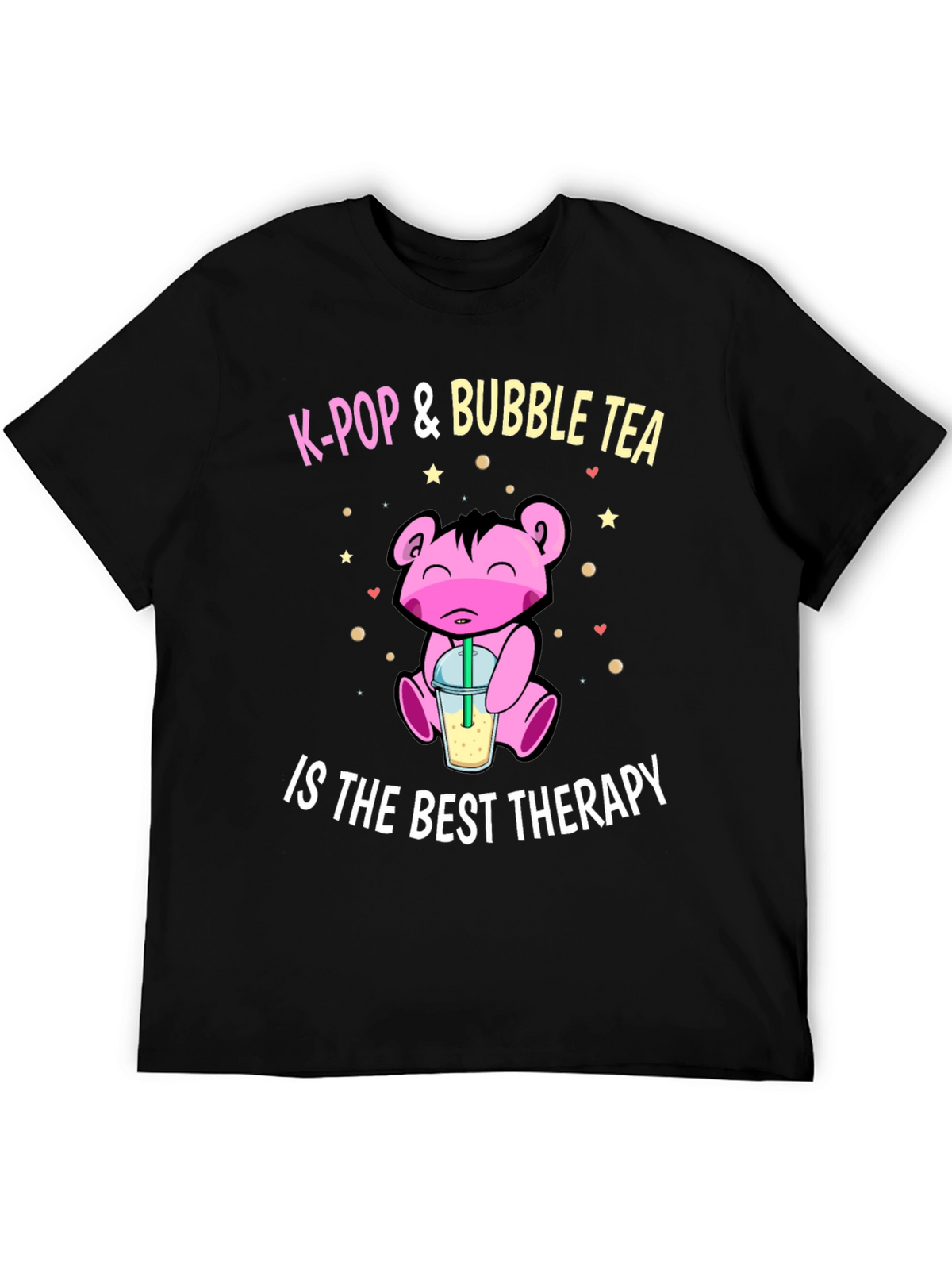 K-Pop & Bubble Tea Therapy T-Shirt
