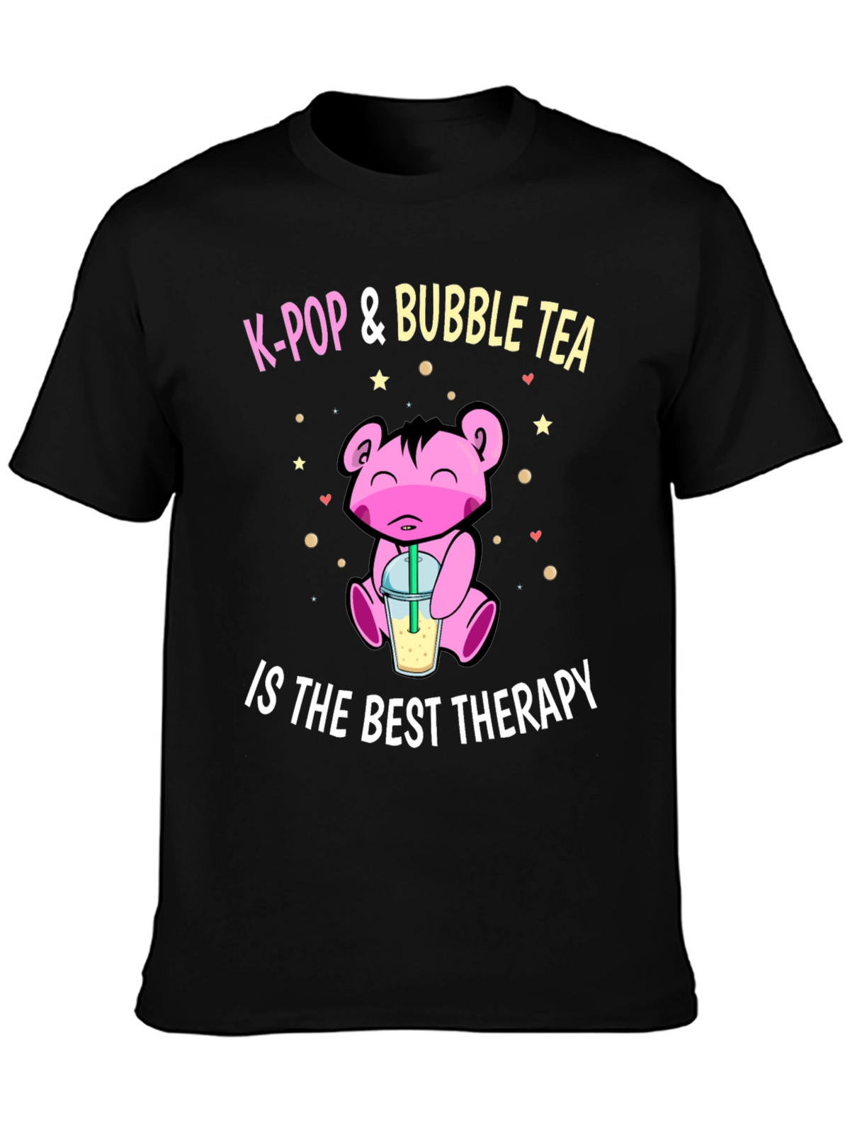 K-Pop & Bubble Tea Therapy T-Shirt