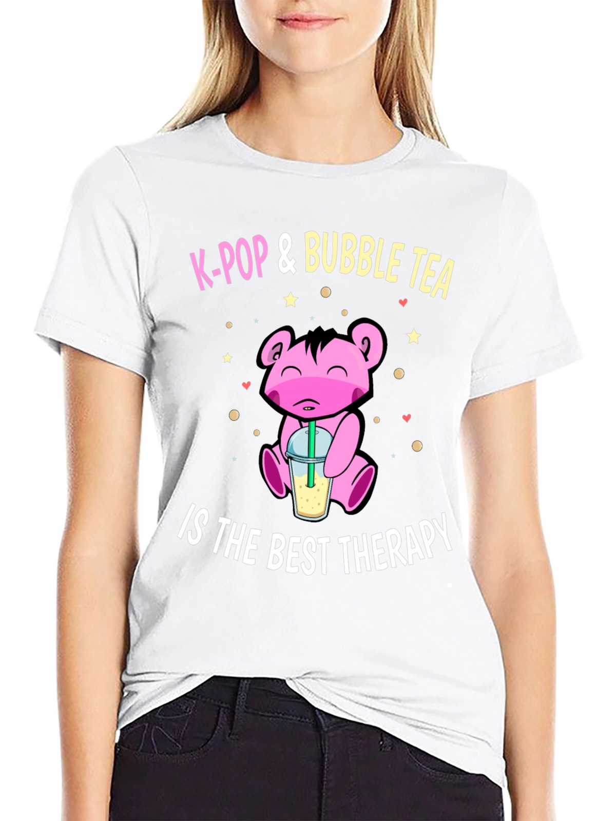 K-Pop & Bubble Tea Therapy T-Shirt