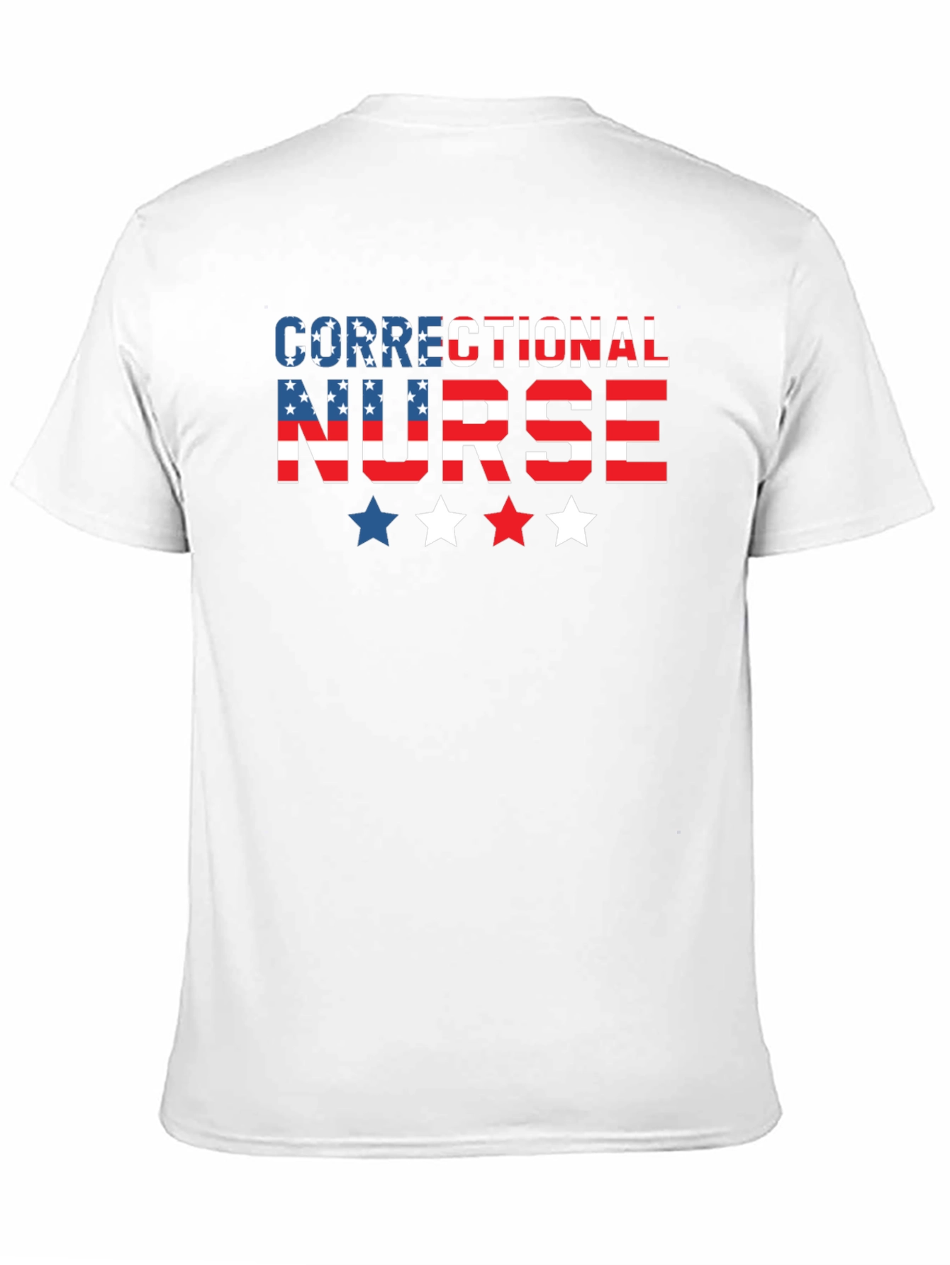 Correctional Nurse Patriotic T-Shirt