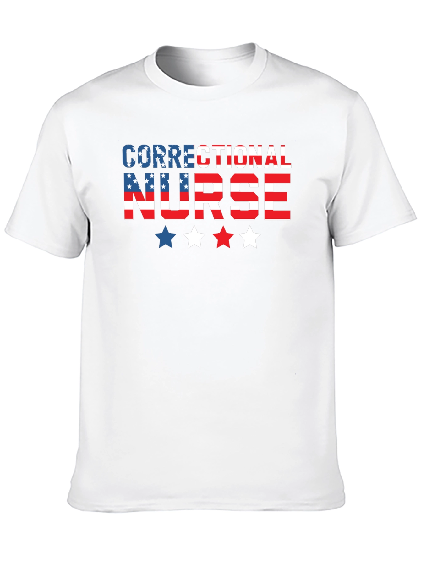 Correctional Nurse Patriotic T-Shirt