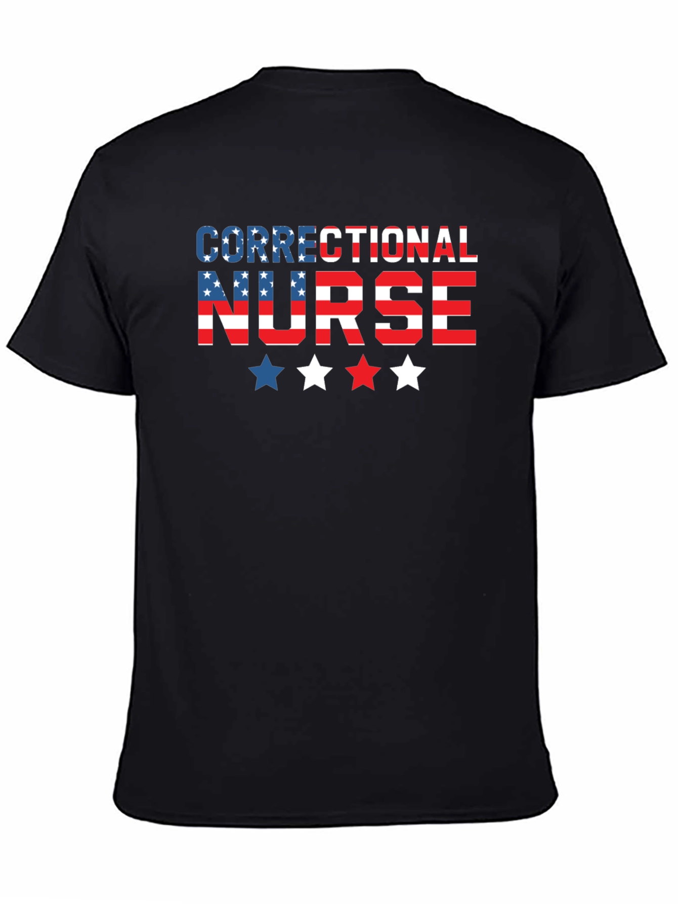 Correctional Nurse Patriotic T-Shirt