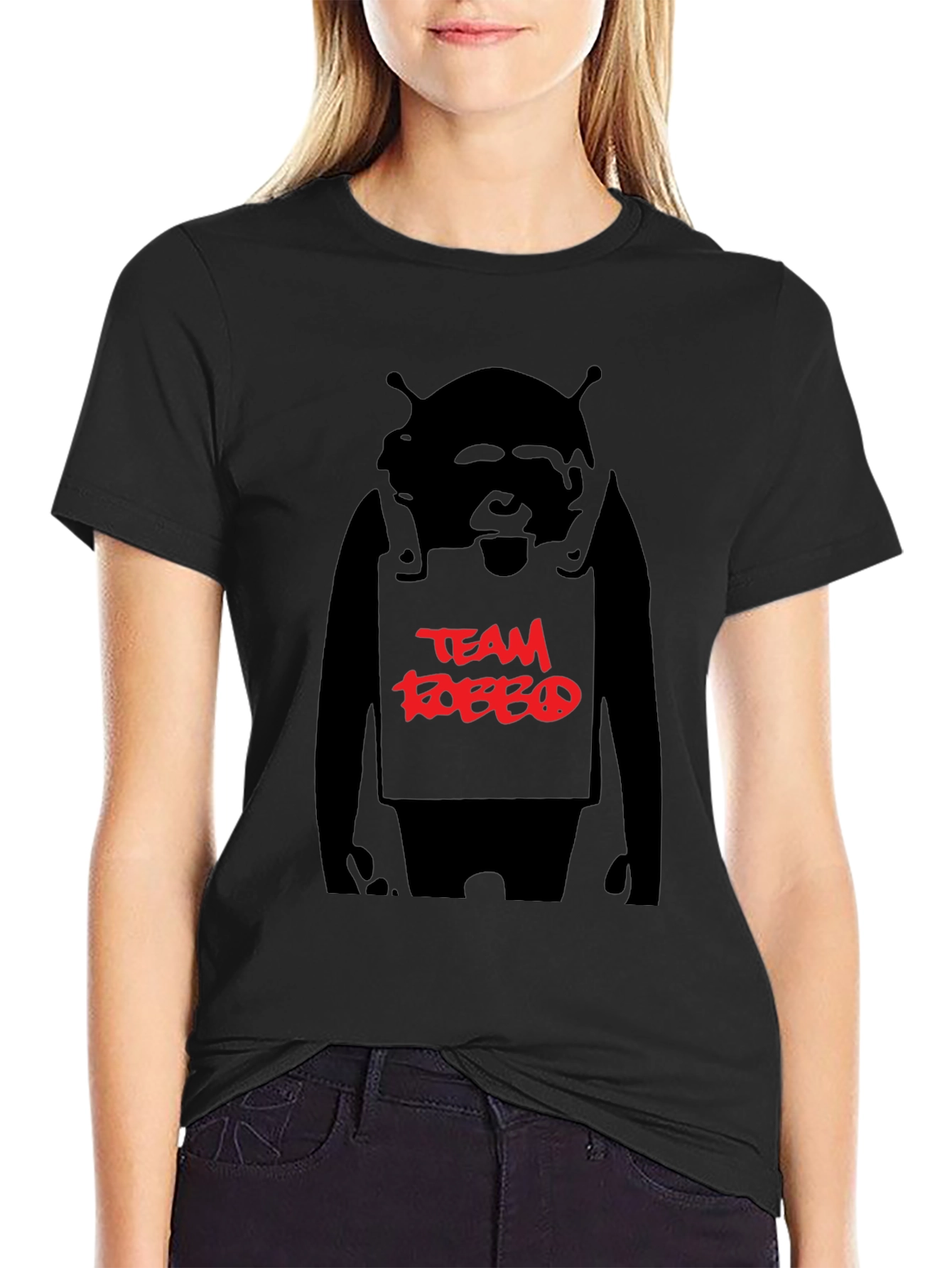 Team Robbo Black Graphic Tee