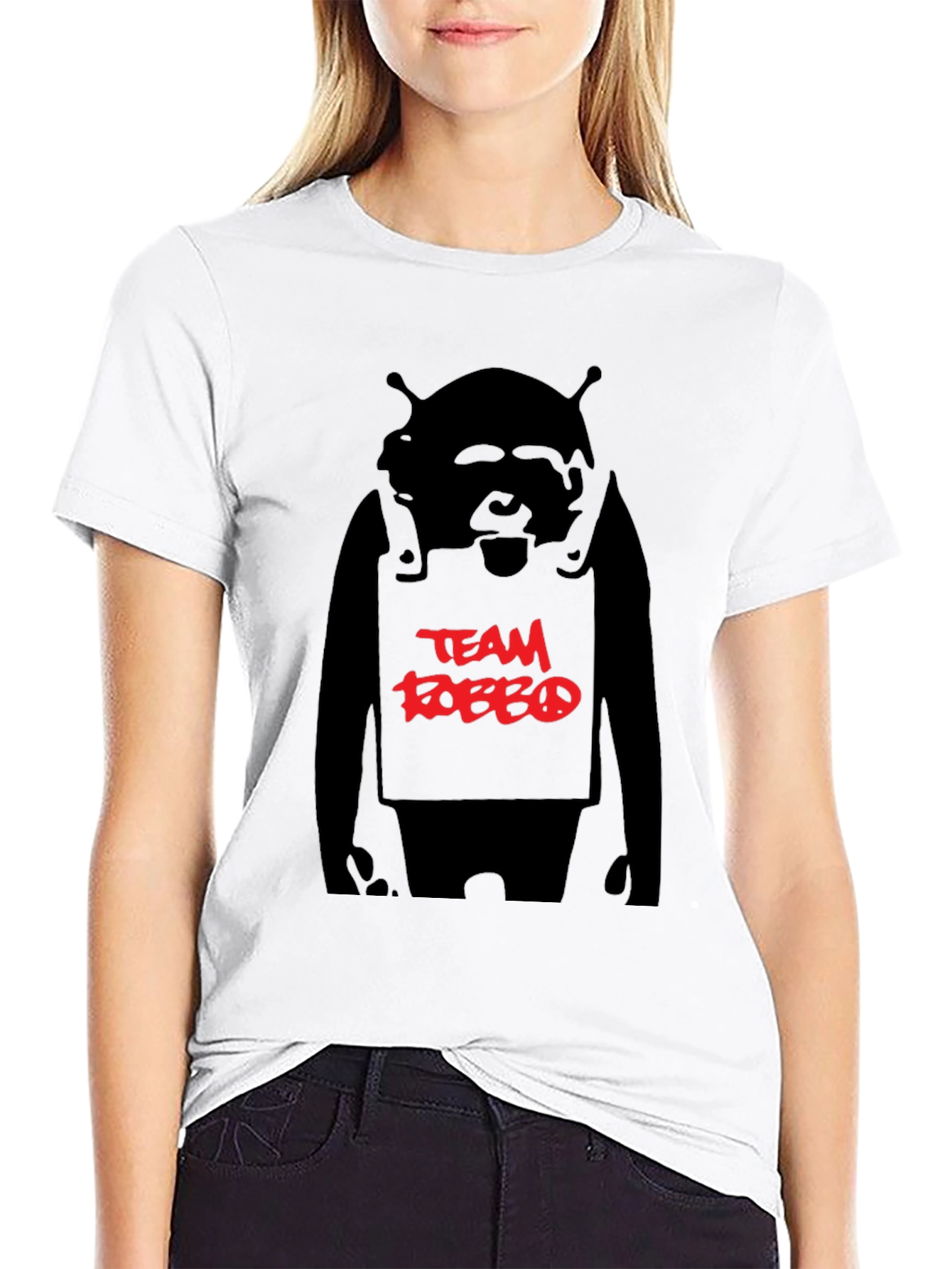 Team Robbo Black Graphic Tee