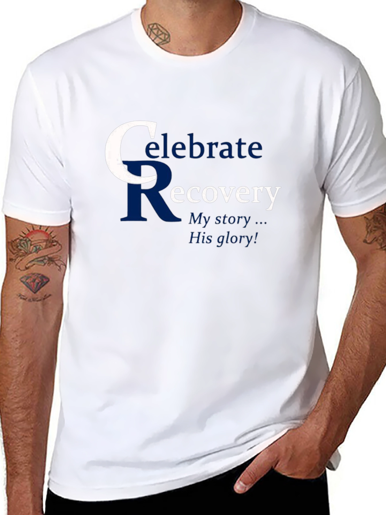 Celebrate Recovery T-Shirt: My Story His Glory