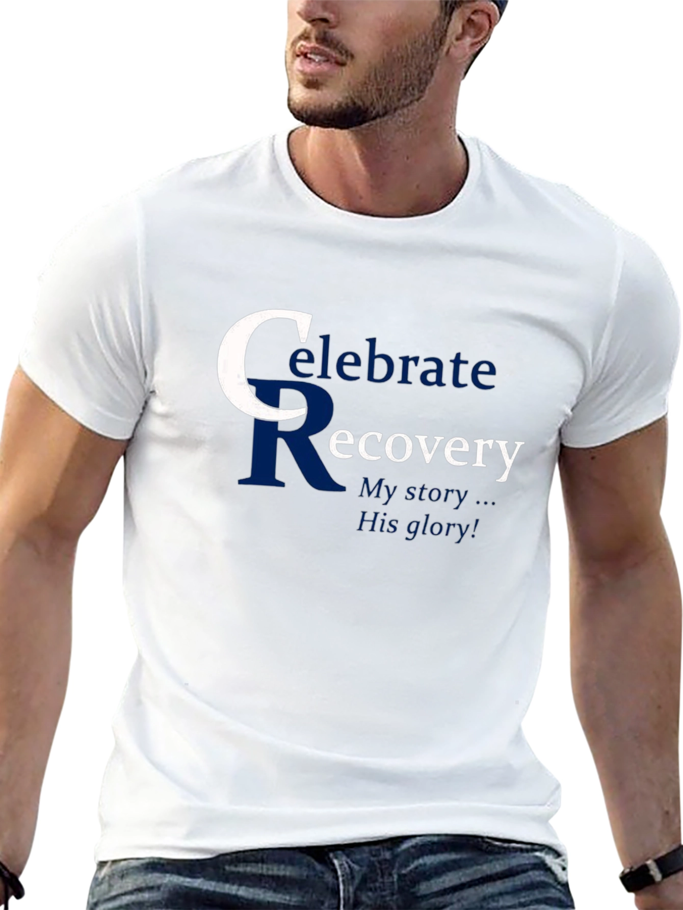 Celebrate Recovery T-Shirt: My Story His Glory
