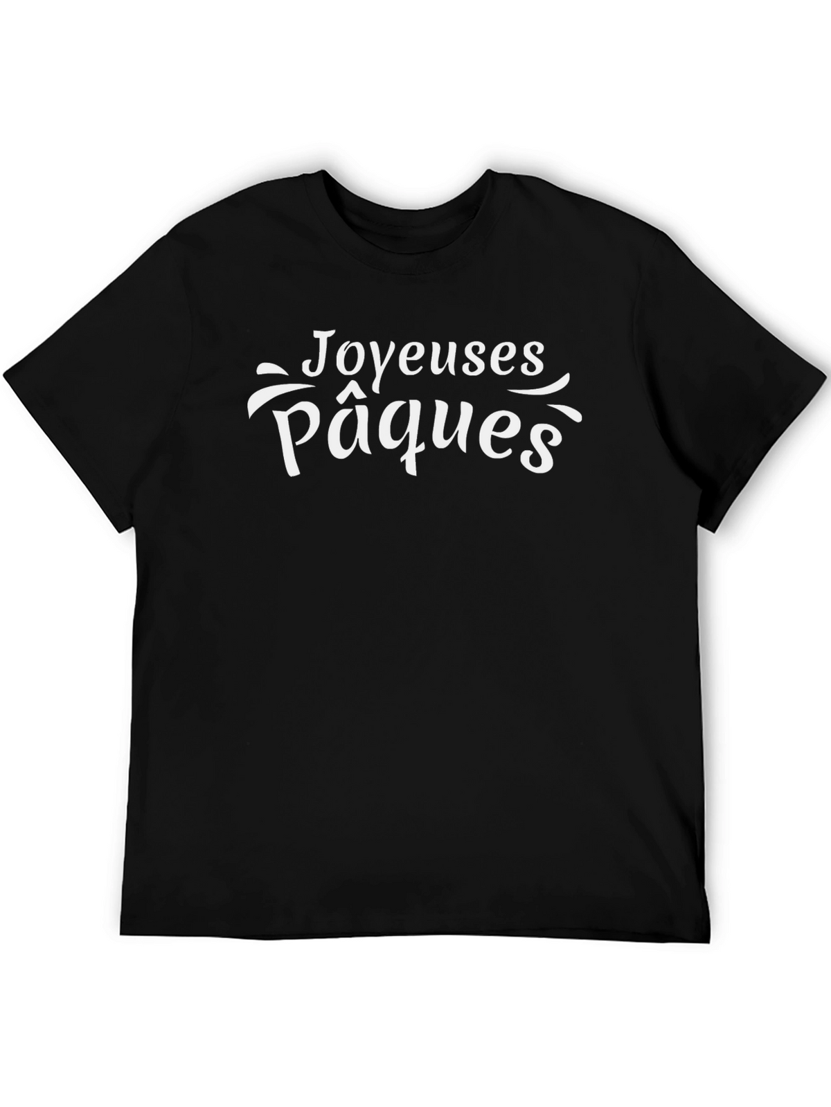 Joyeuses Pâques Black T-Shirt
