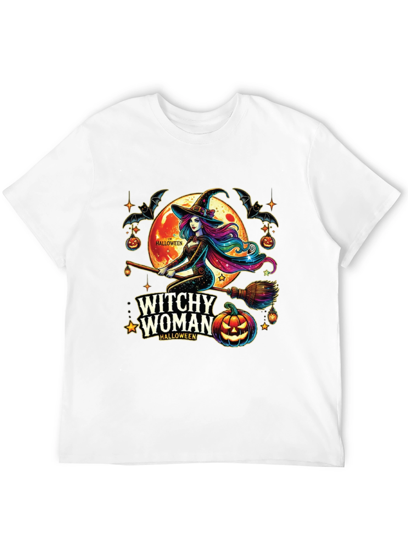 Witchy Woman Halloween T-Shirt
