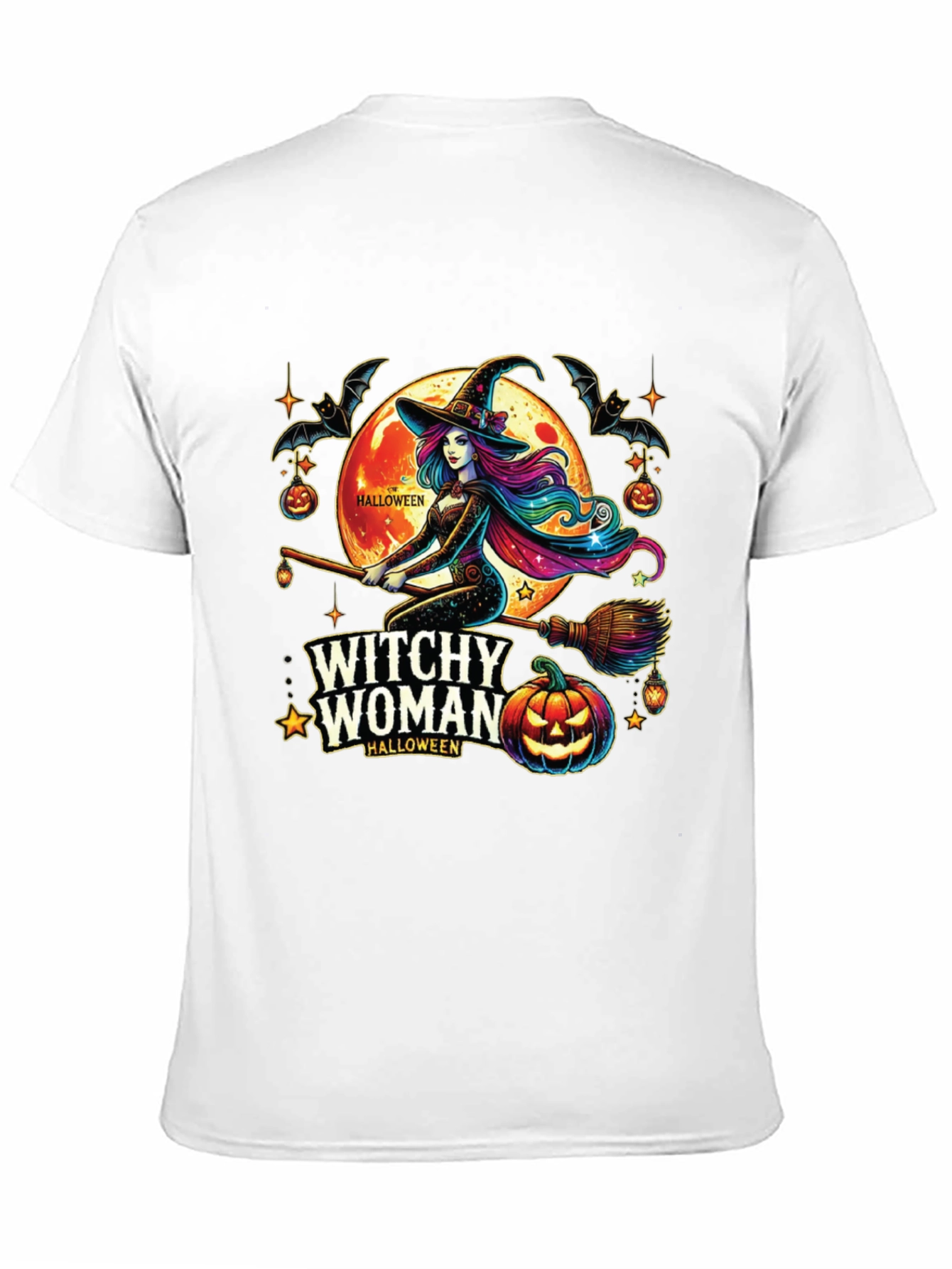 Witchy Woman Halloween T-Shirt