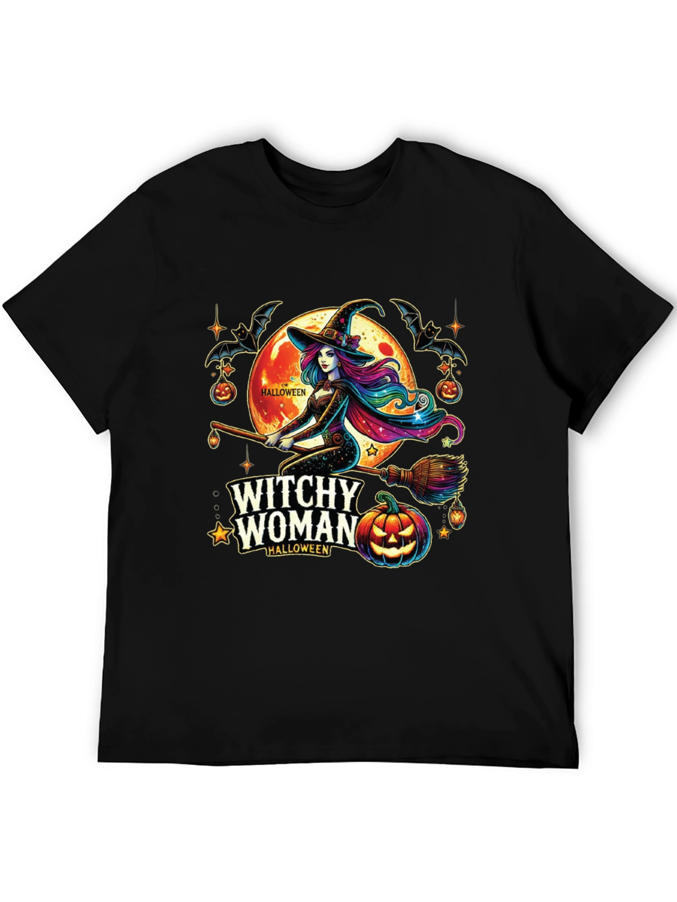 Witchy Woman Halloween T-Shirt