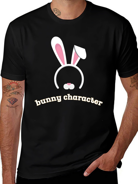 Bunny Character Graphic T-Shirt