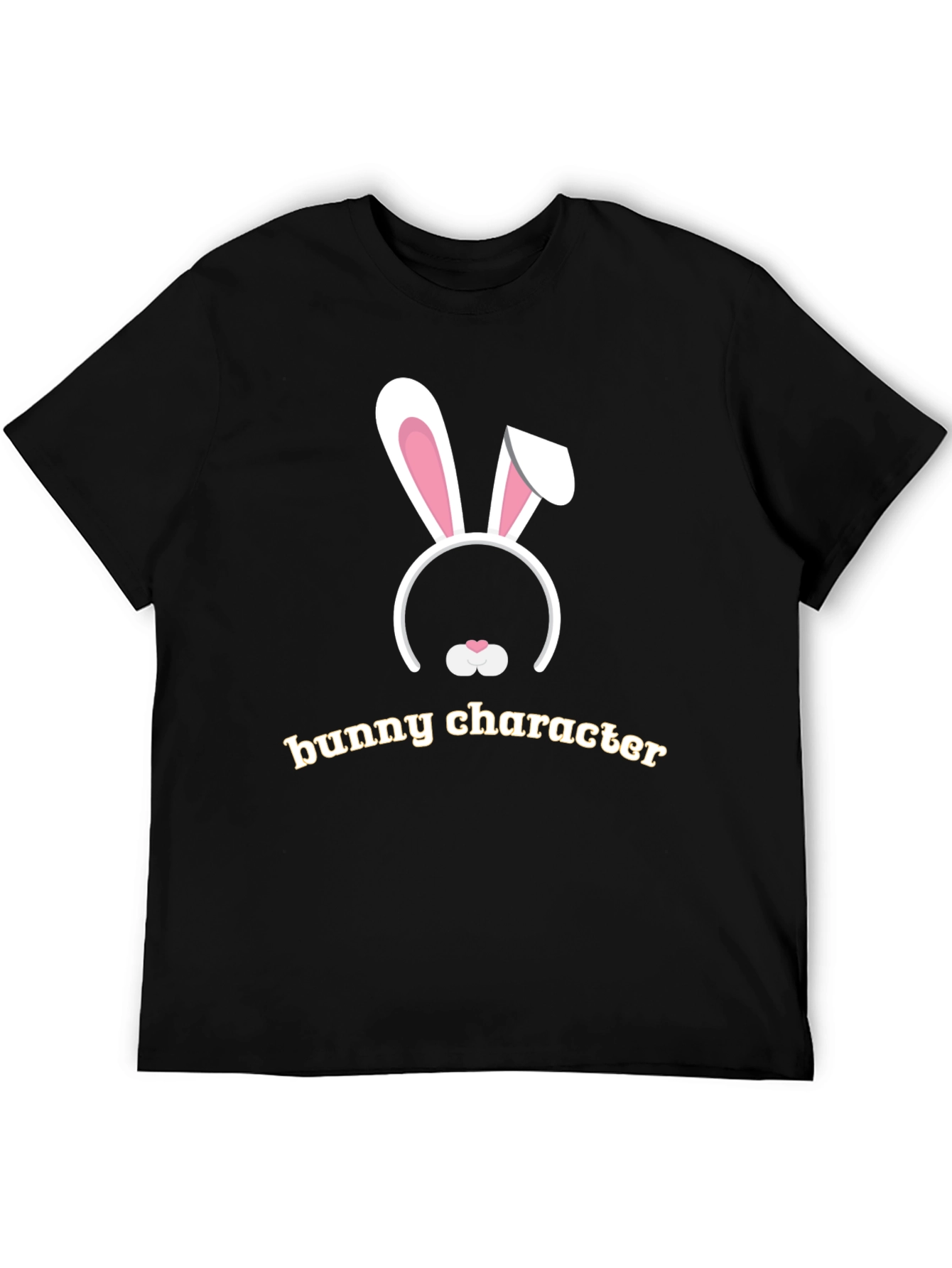 Bunny Character Graphic T-Shirt