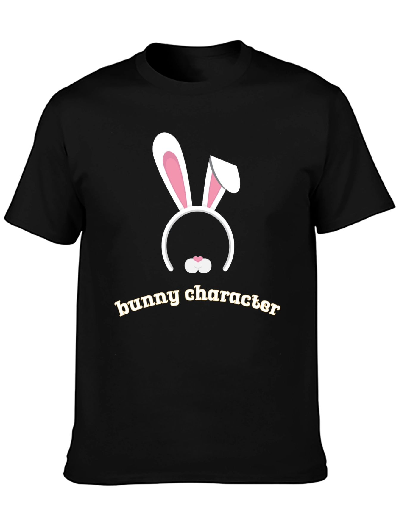 Bunny Character Graphic T-Shirt
