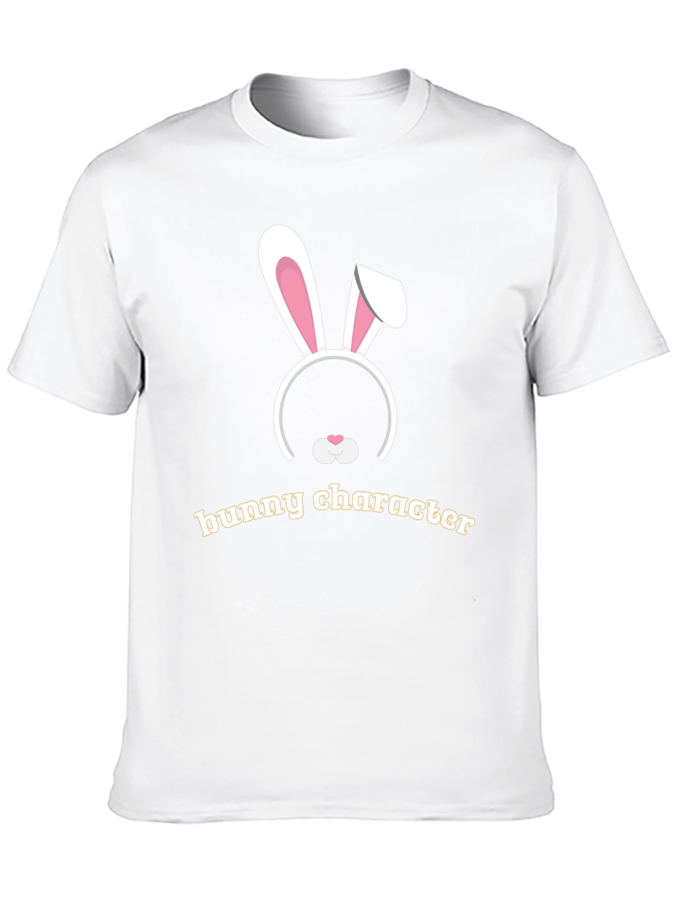 Bunny Character Graphic T-Shirt