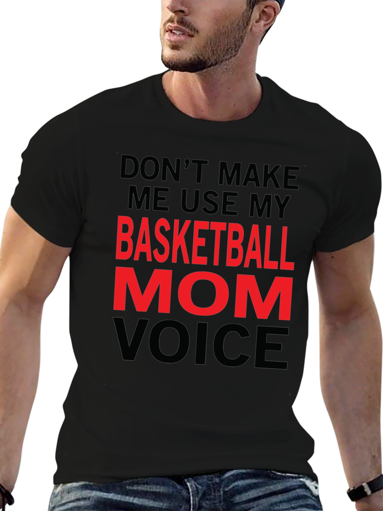 Basketball Mom Voice T-Shirt