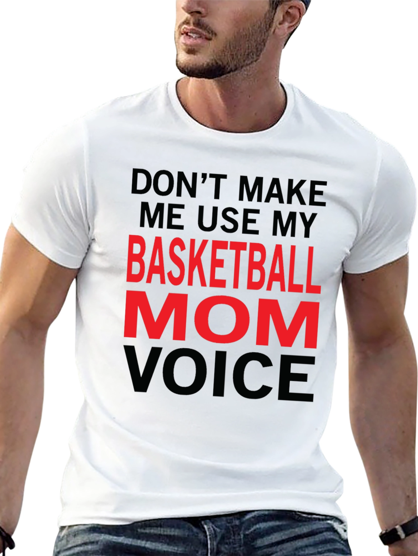 Basketball Mom Voice T-Shirt