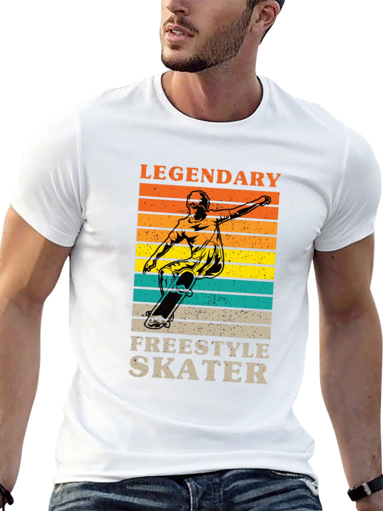 Legendary Freestyle Skater Graphic Tee