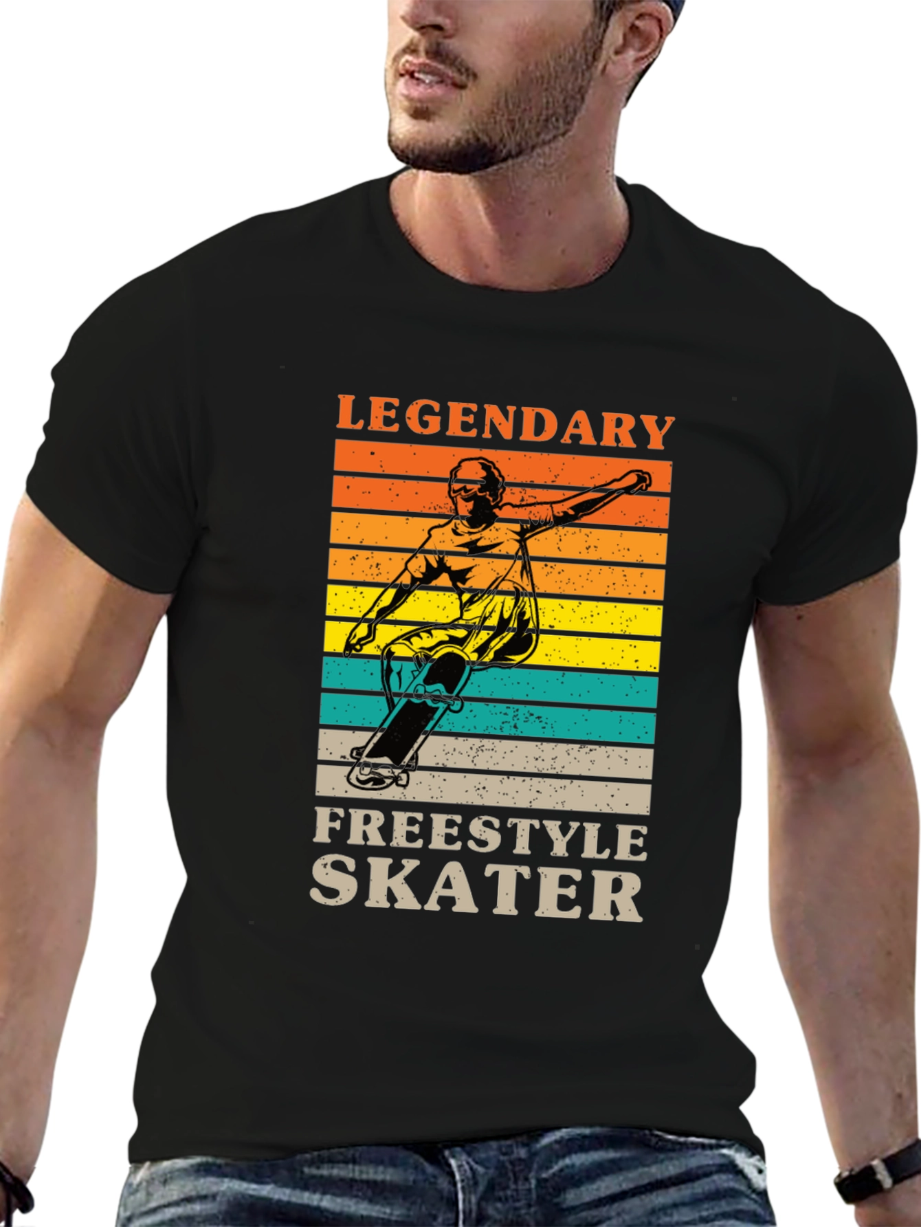 Legendary Freestyle Skater Graphic Tee