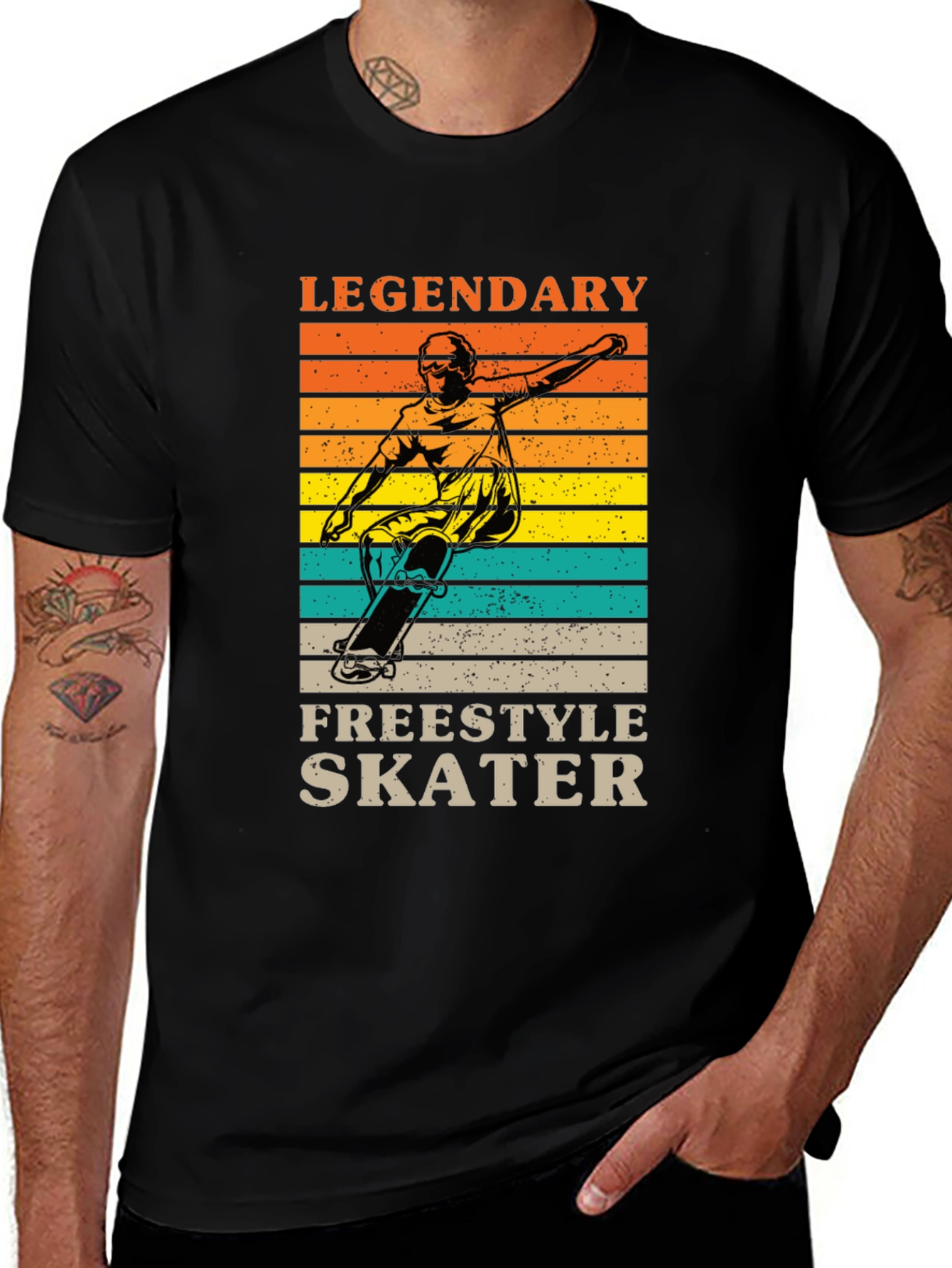 Legendary Freestyle Skater Graphic Tee