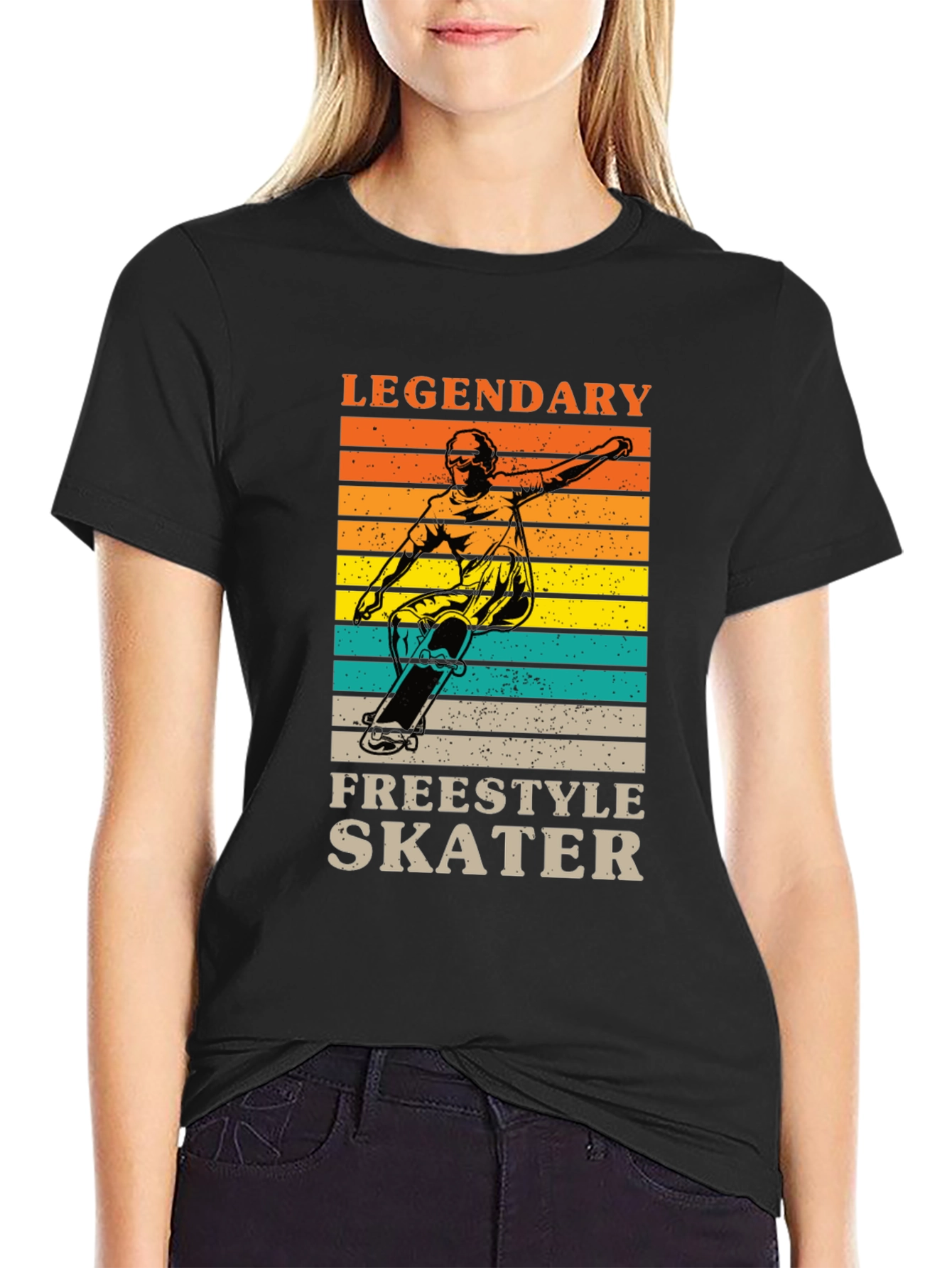 Legendary Freestyle Skater Graphic Tee