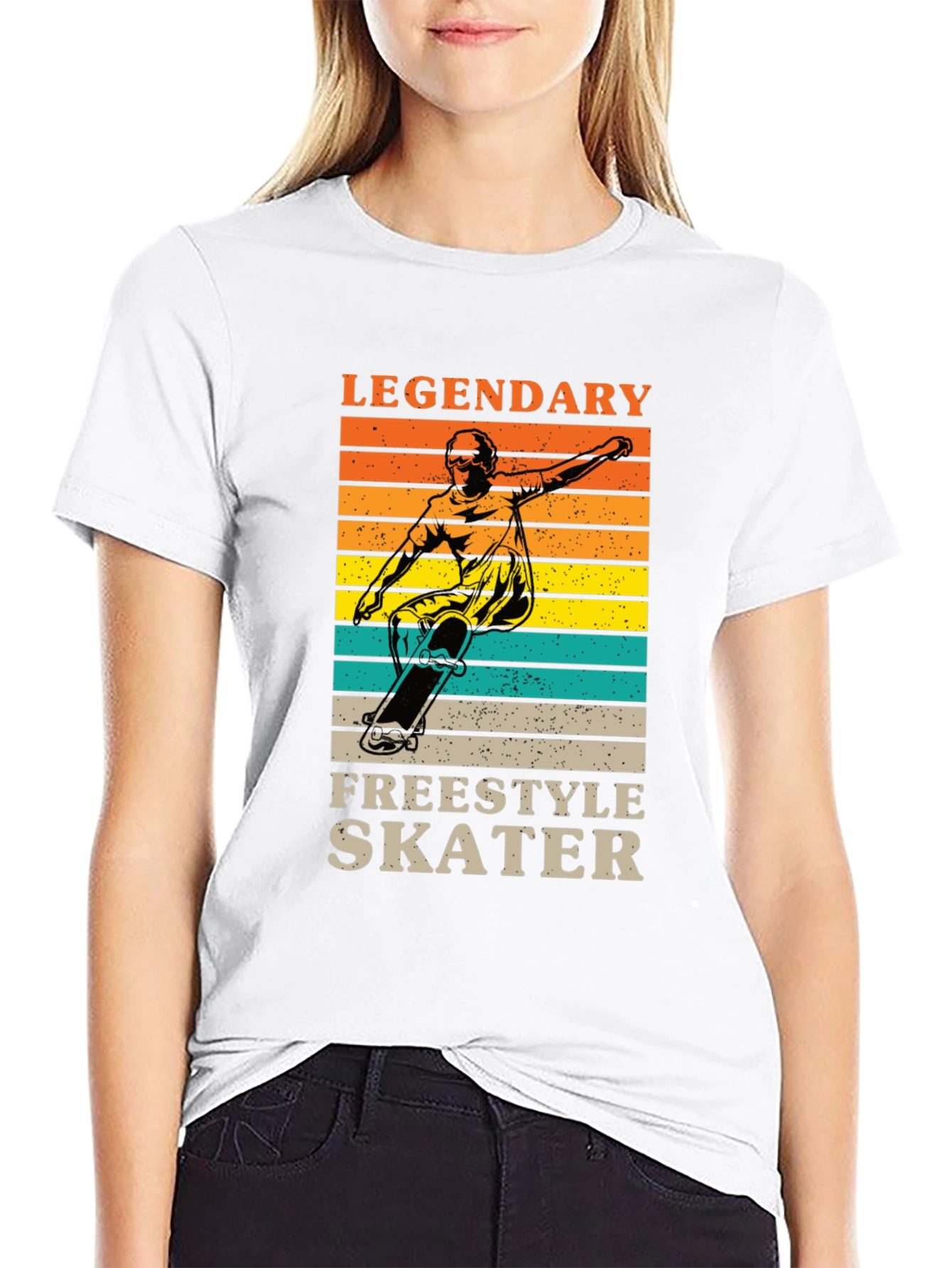 Legendary Freestyle Skater Graphic Tee