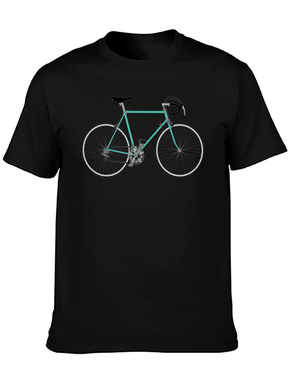 Classic Bicycle Graphic Tee - Cool Retro Bike Shirt