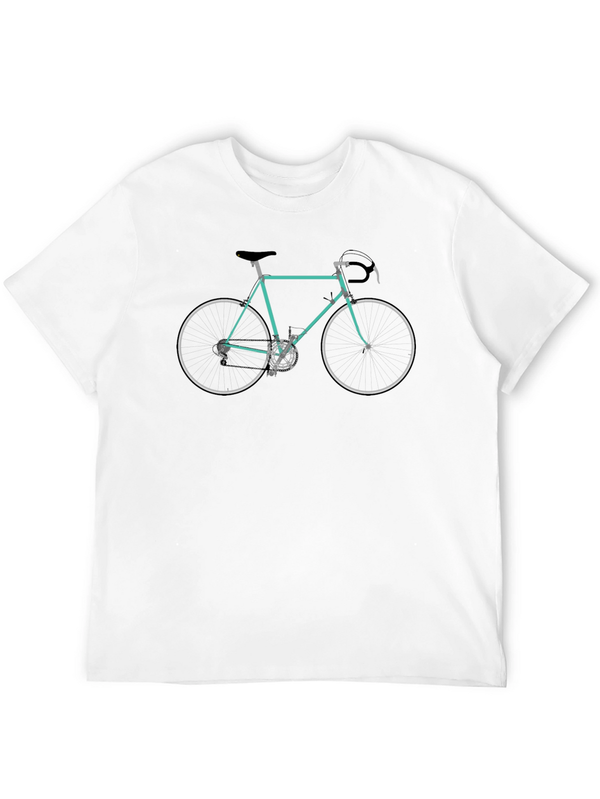 Classic Bicycle Graphic Tee - Cool Retro Bike Shirt