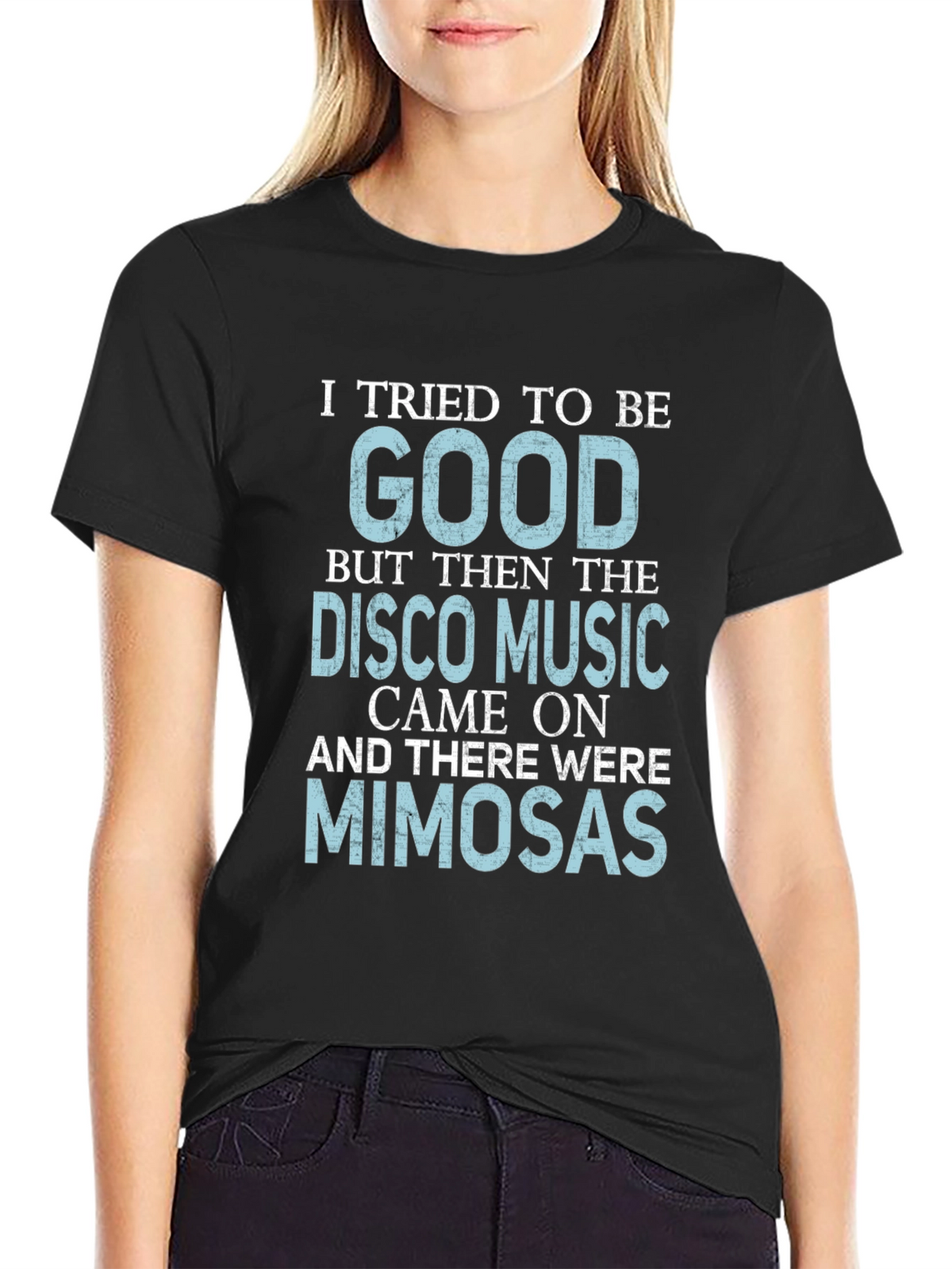Funny Disco Music & Mimosa T-Shirt