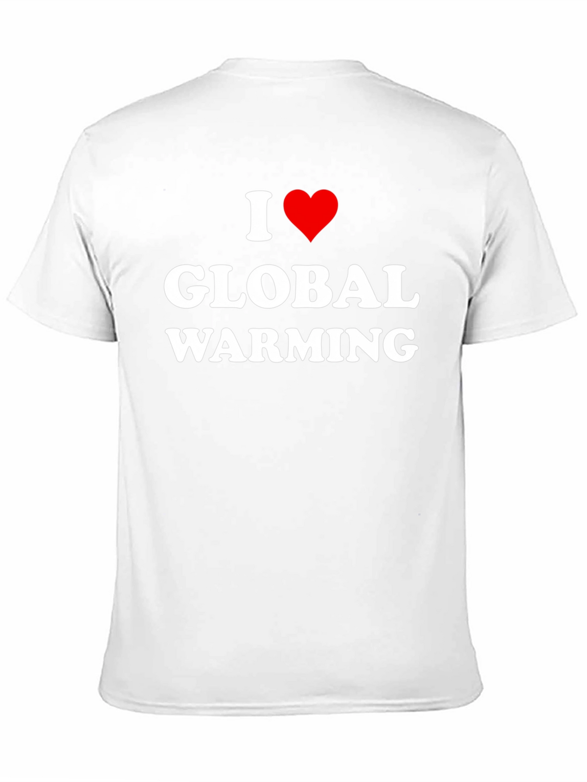 I Heart Global Warming Black T-Shirt