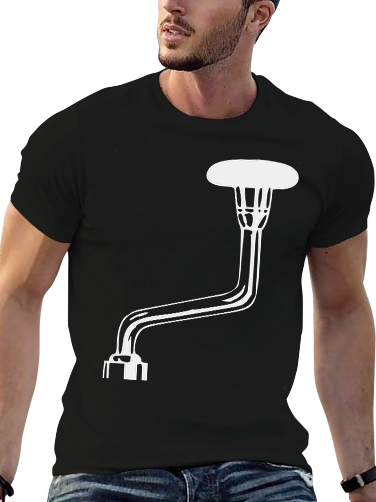 Funny Hand Brace T-Shirt - Novelty Orthopedic Tee