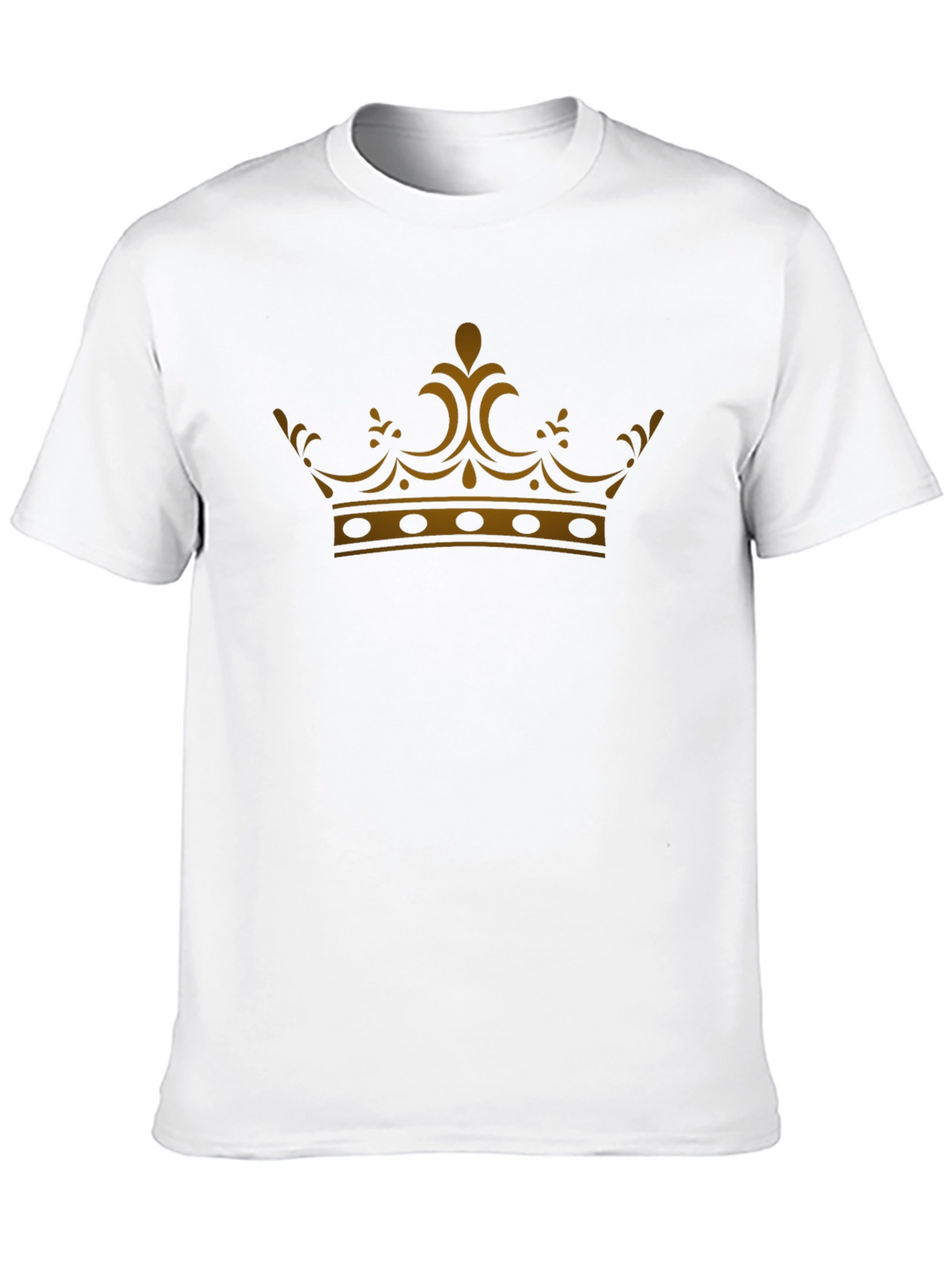 Gold Crown Graphic Black T-Shirt