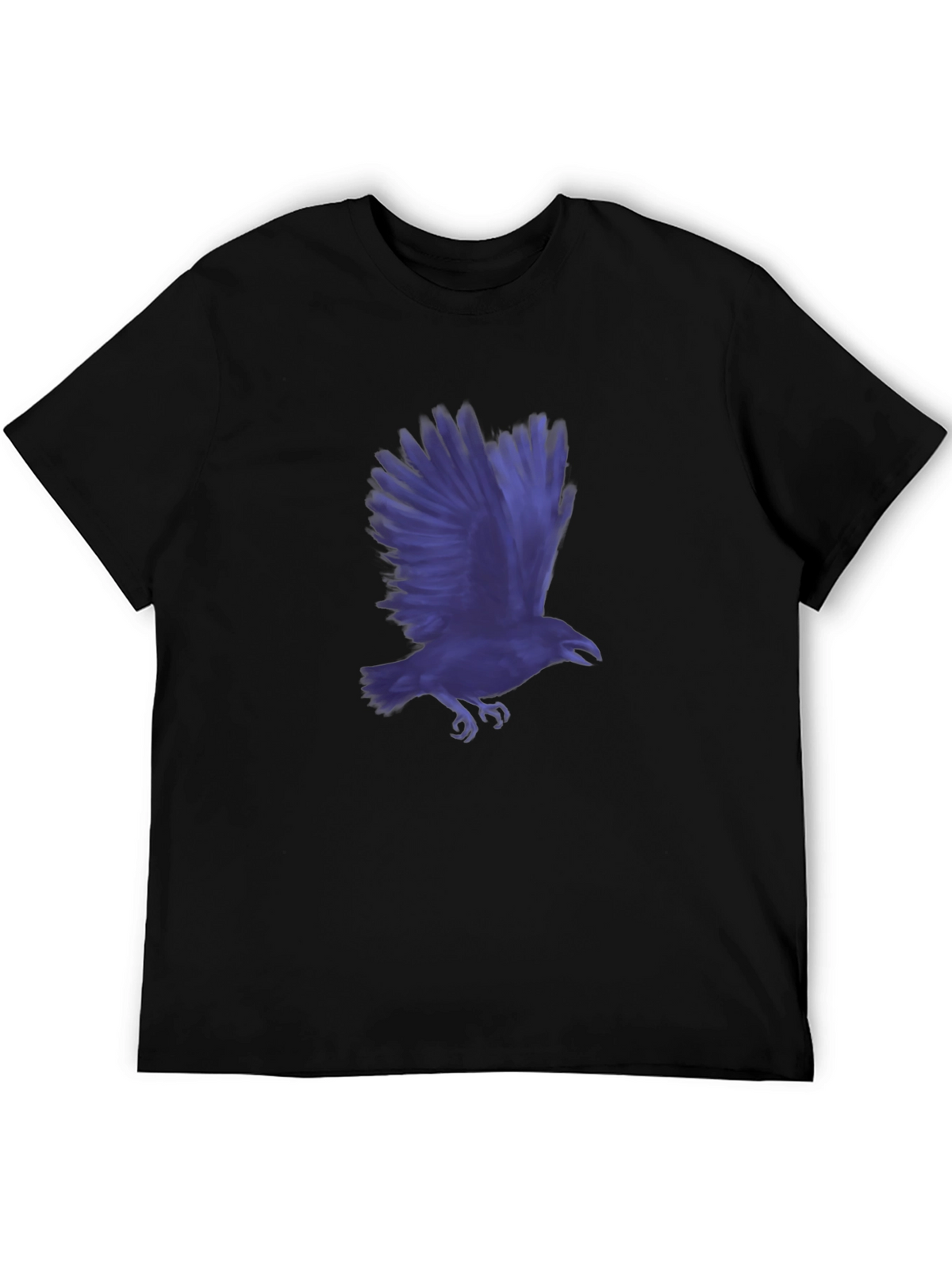 Raven Graphic Black T-Shirt