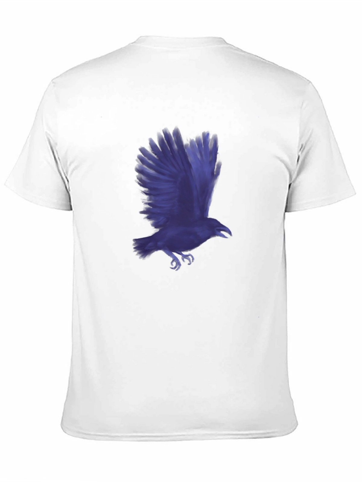 Raven Graphic Black T-Shirt