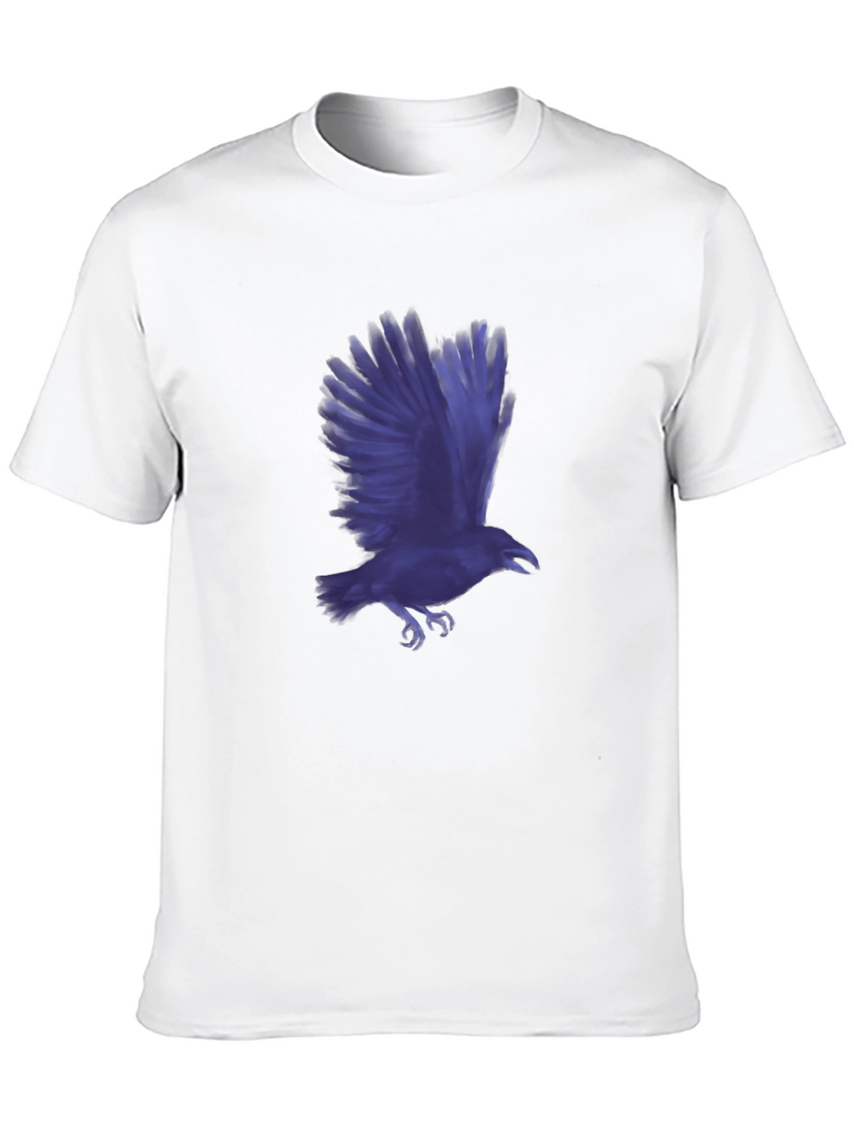 Raven Graphic Black T-Shirt