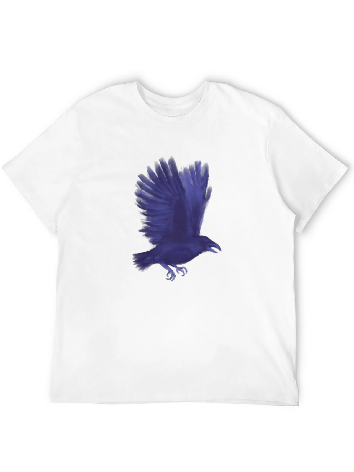 Raven Graphic Black T-Shirt