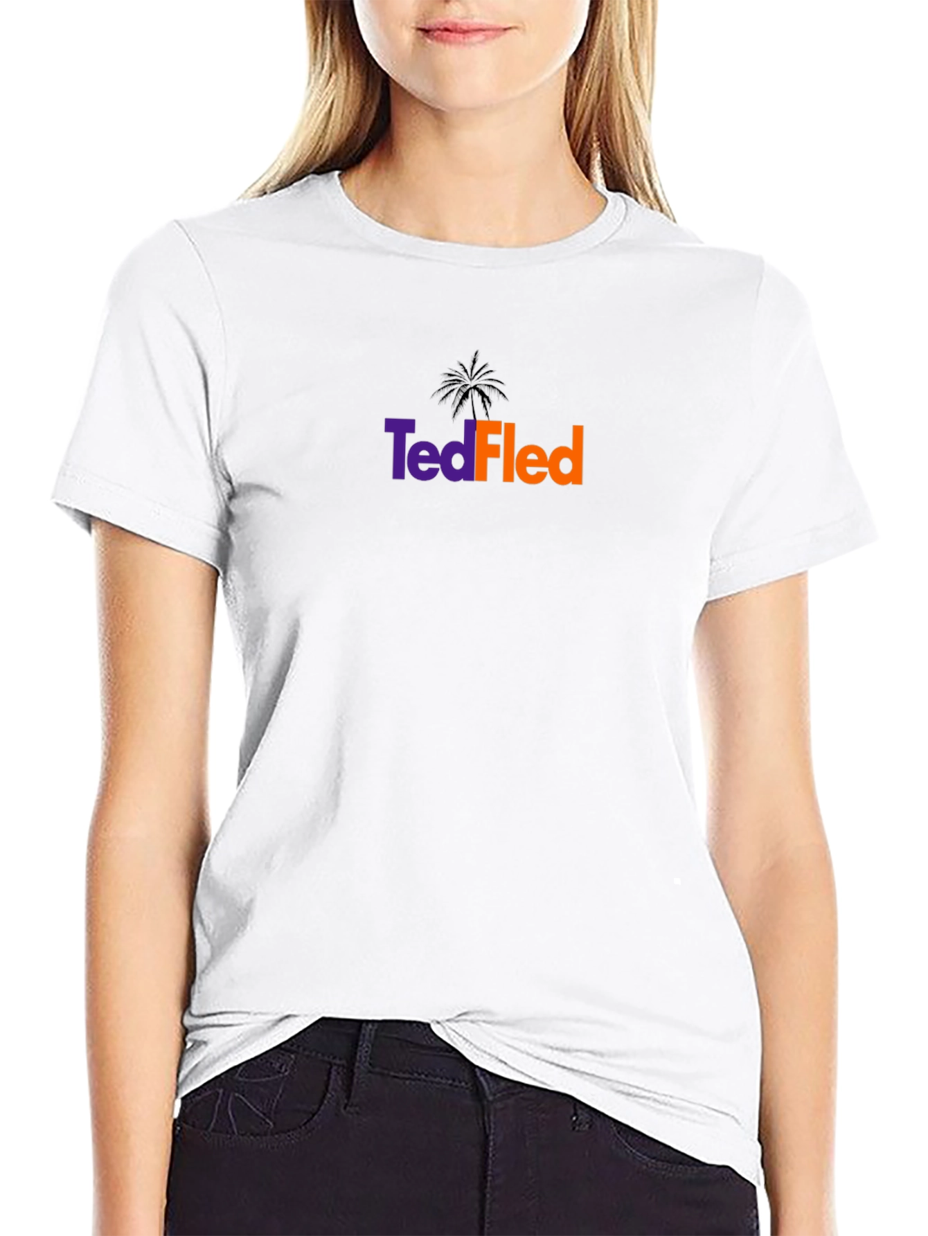 TedFled Funny T-Shirt - Black Novelty Tee