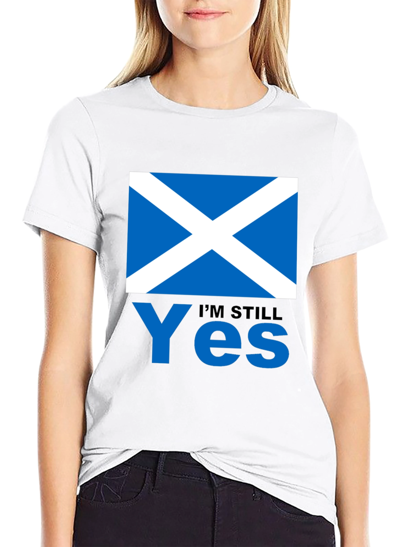 Scotland Flag Im Still Yes T-Shirt