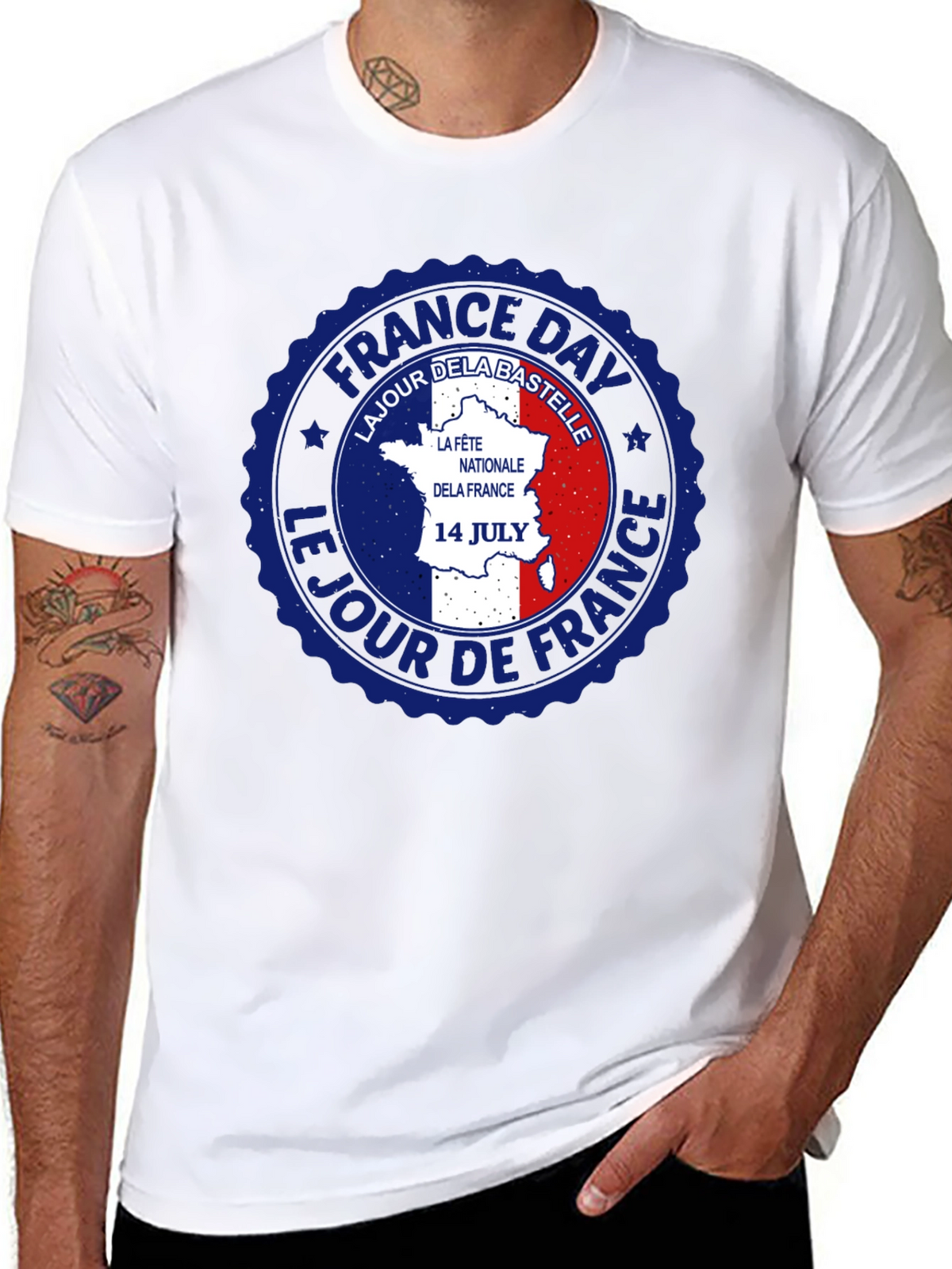 France Day Tee - La Fête Nationale T-Shirt