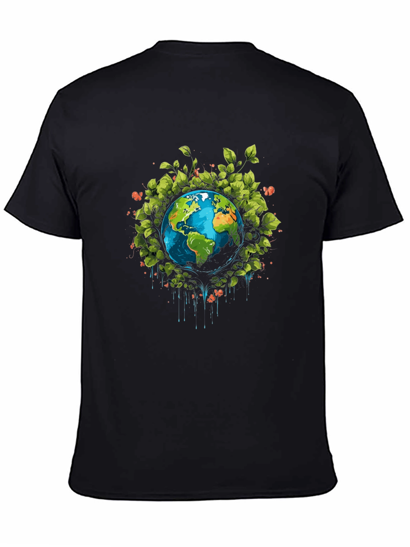 Earth Day Graphic Tee - Black