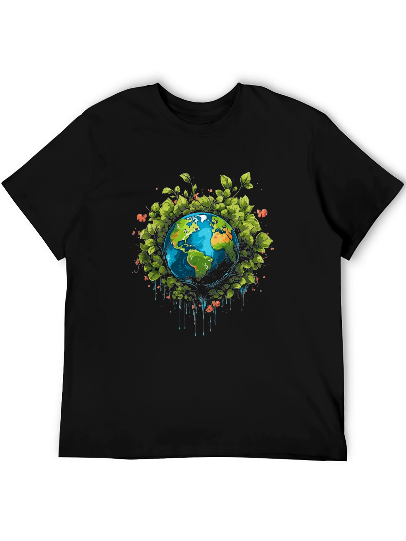 Earth Day Graphic Tee - Black