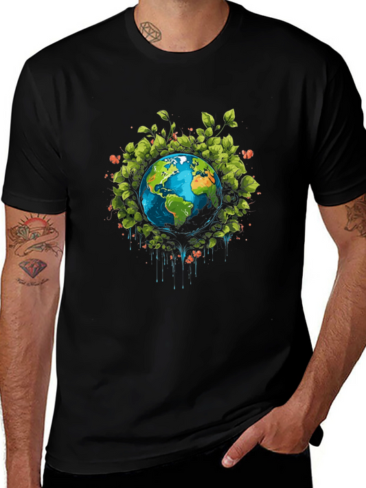 Earth Day Graphic Tee - Black