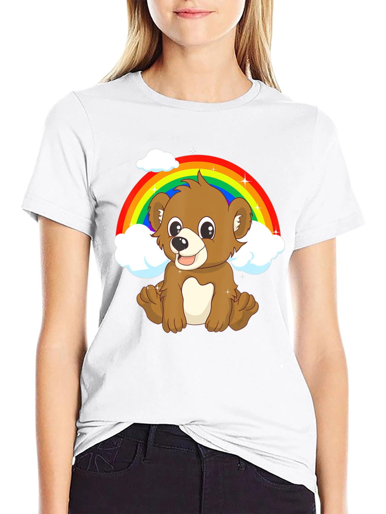 Rainbow Bear Graphic Tee