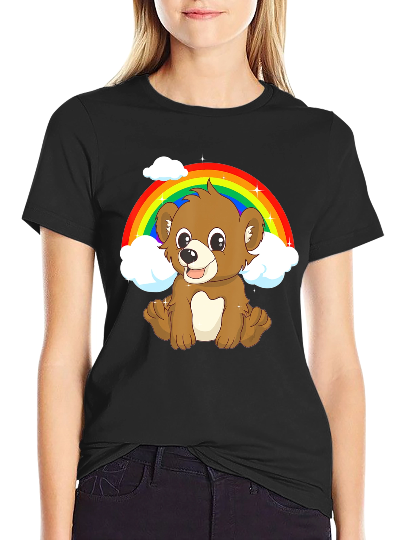 Rainbow Bear Graphic Tee