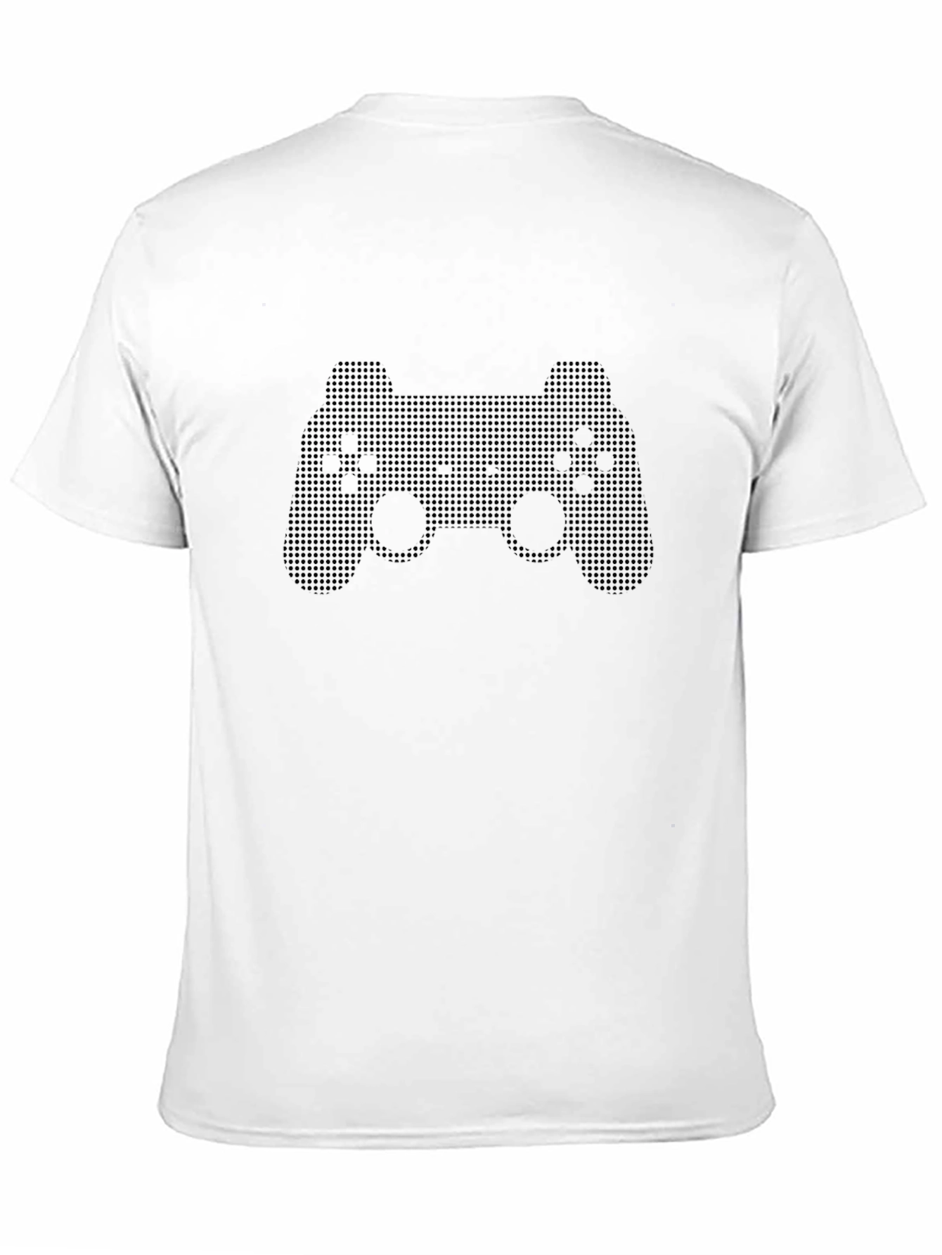 Pixelated Game Controller Graphic T-Shirt