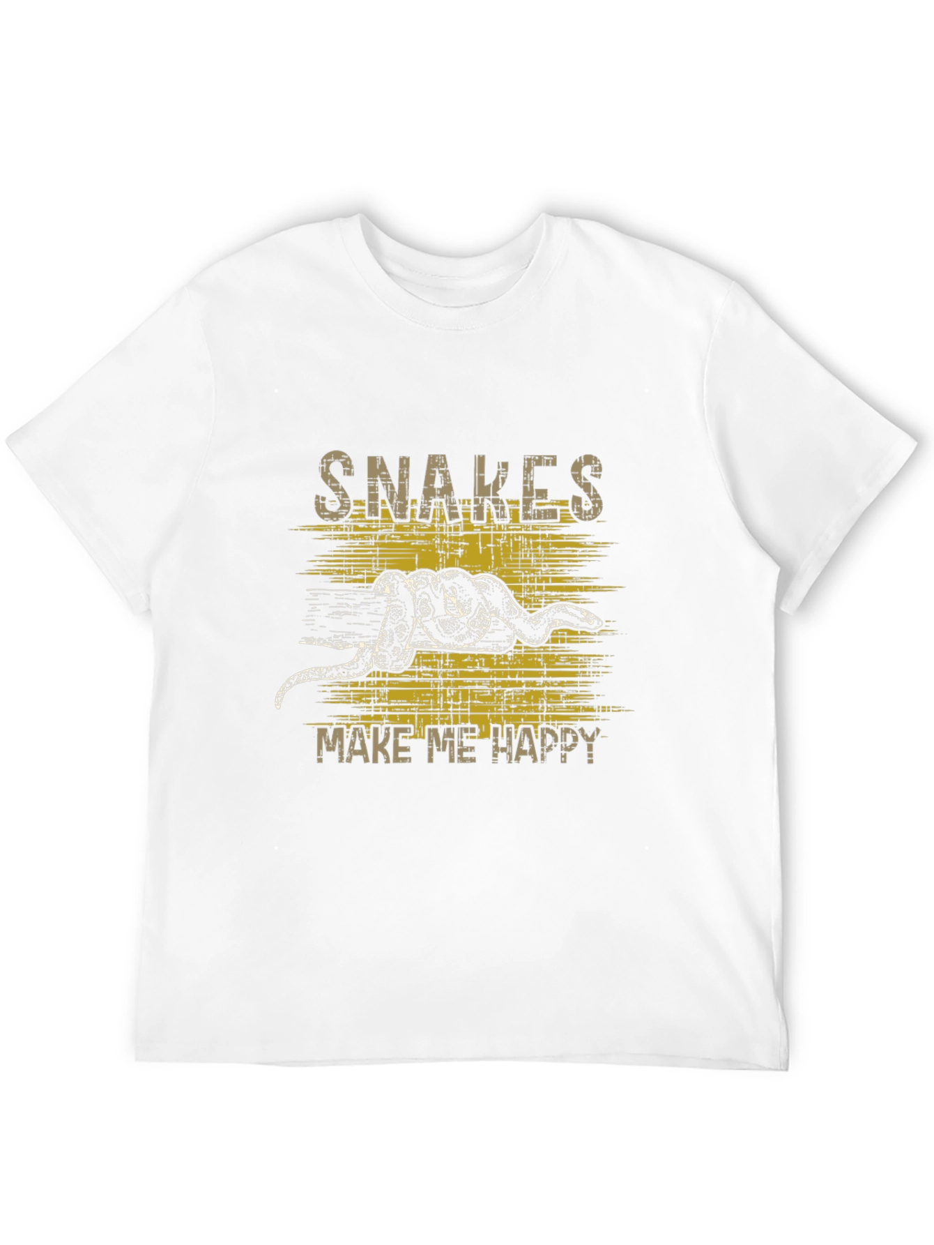 Snakes Make Me Happy Graphic Tee