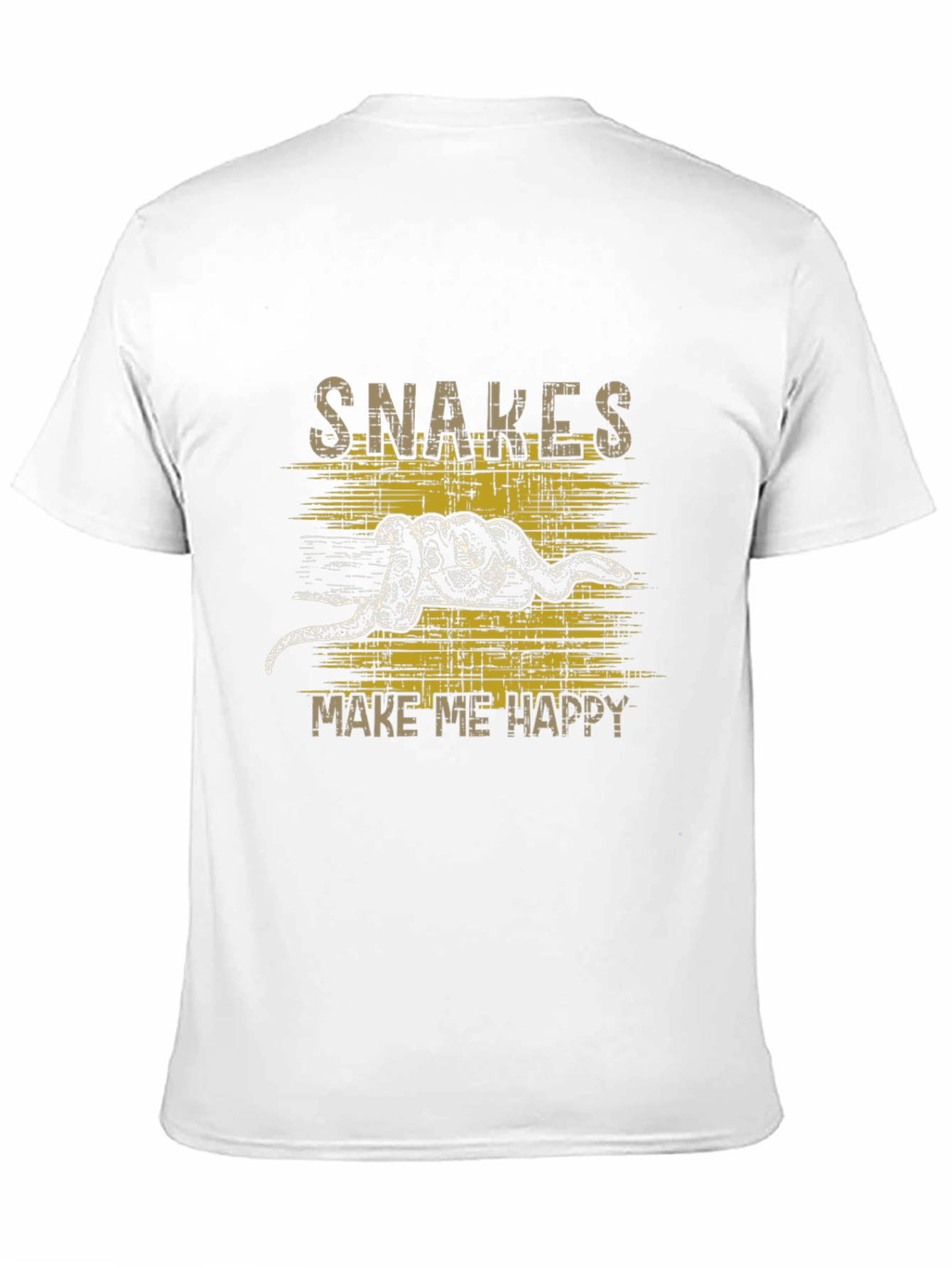 Snakes Make Me Happy Graphic Tee