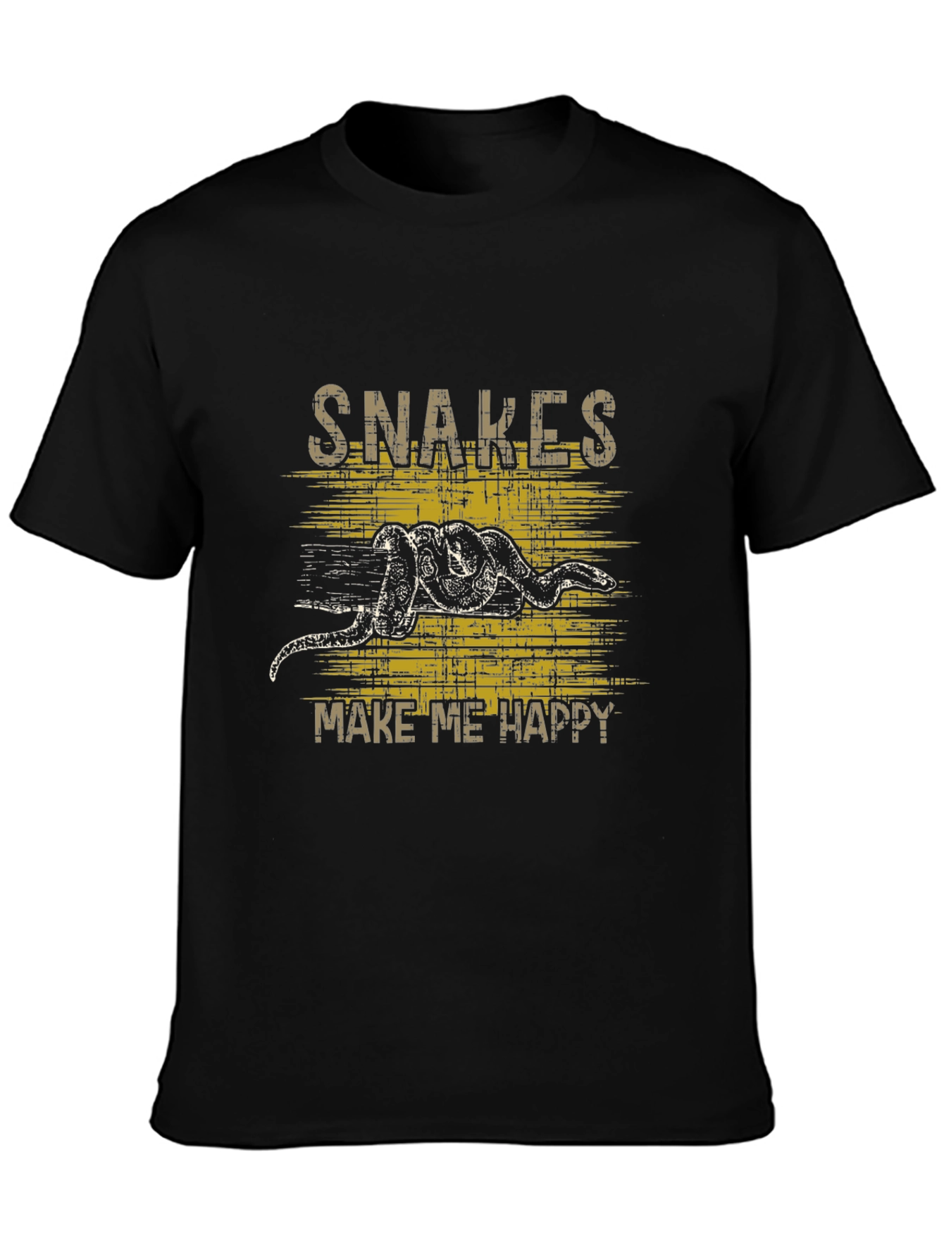 Snakes Make Me Happy Graphic Tee