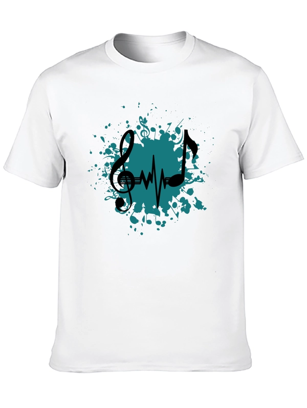 Music Heartbeat T-Shirt - Stylish Graphic Tee