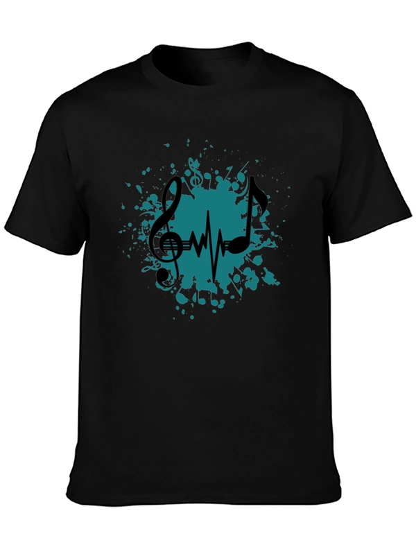Music Heartbeat T-Shirt - Stylish Graphic Tee