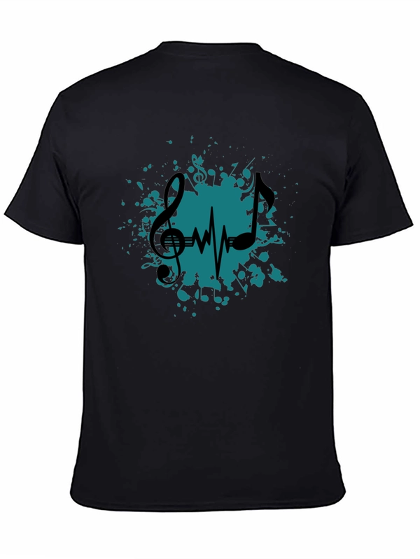 Music Heartbeat T-Shirt - Stylish Graphic Tee